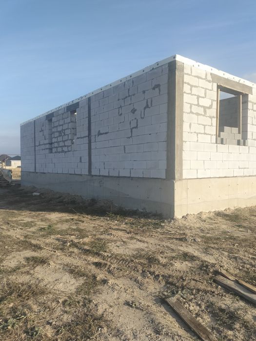 Продам не достроенный дом в Казцикке в заде Ырыс кафе у