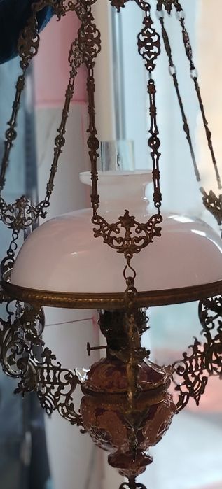 VÂND CANDELABRU cu gaz lampant cu o vechime de peste 200 ani