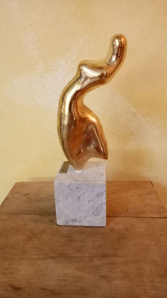 Vind sculptura superba din bronz Marcel Guguianu