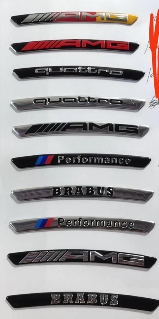 Емблеми  AMG quattro M perfomance за джанти