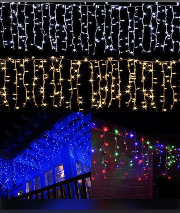 Instalatie Craciun tip perdea 6m x 1m – Multicolor