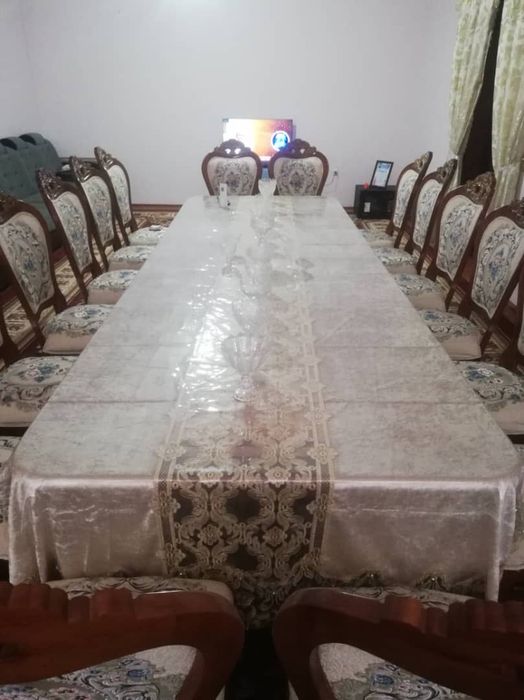 Стол стул 16 кишилик яп янги ишлатилмаган