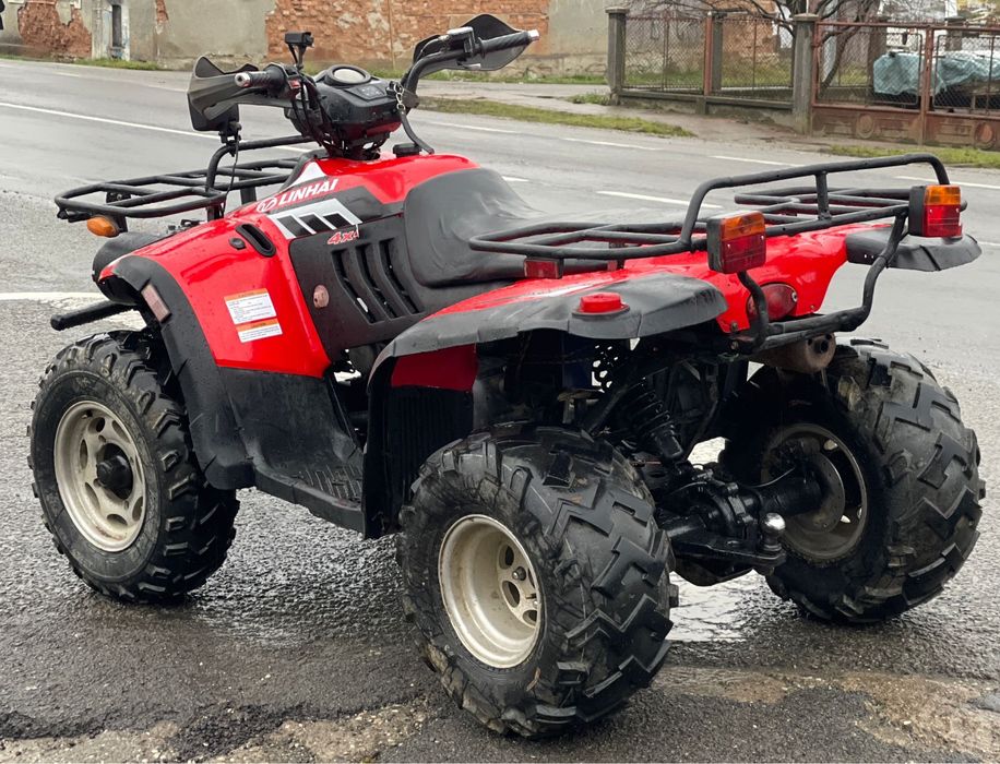 Atv Linhai Worker 300cc 4x4 / Înmatriculat Poliție /stare foarte bună!