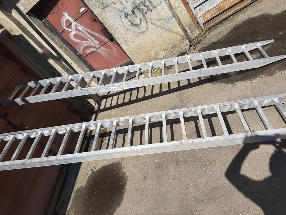 Rampe  auto aluminiu 4 metri 3 tone