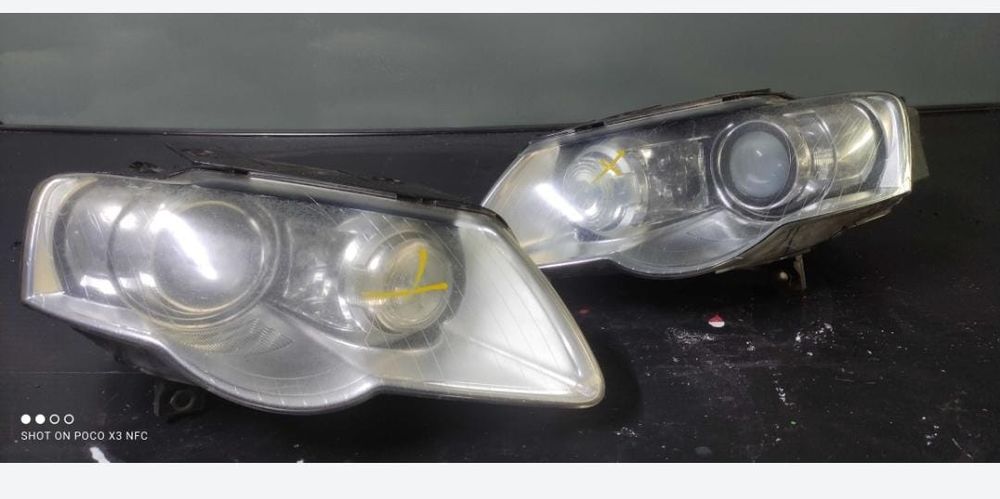 far stanga dreapta volkswagen passat b6 xenon european