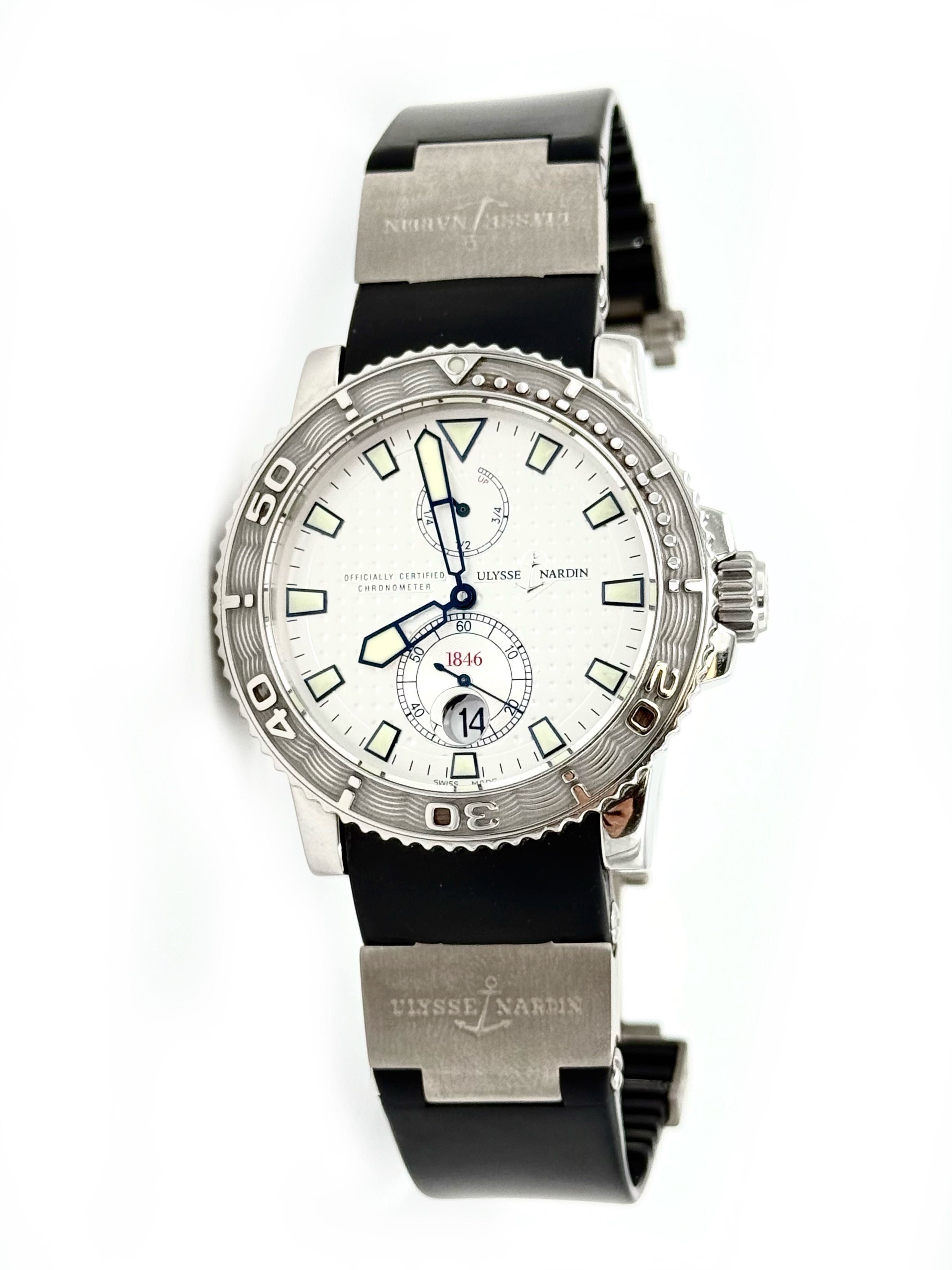 Ulysse Nardin Maxi Marine Diver White Dial
