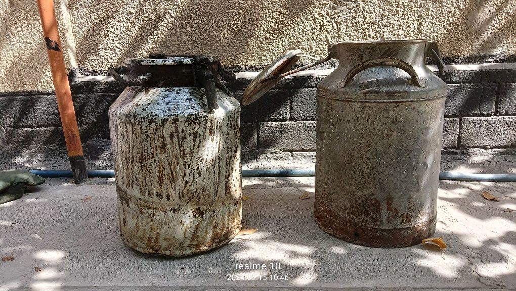 Фляги оцинкованная, и алюмининвая