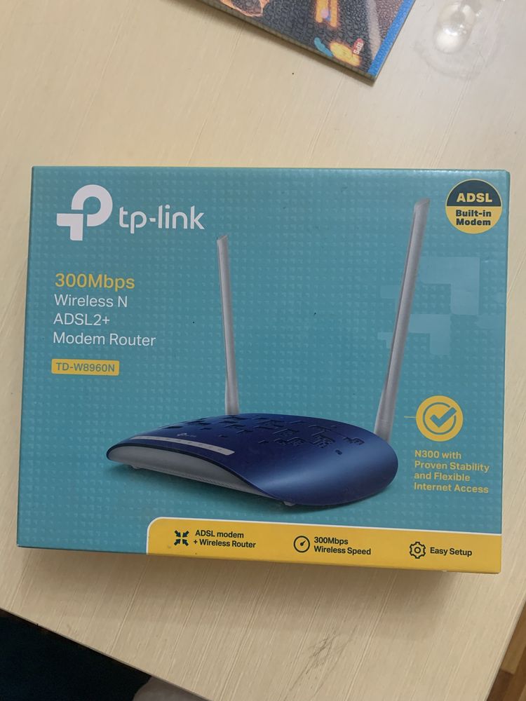 Продам модем роутер б/у TP-Ling 300 Mbps