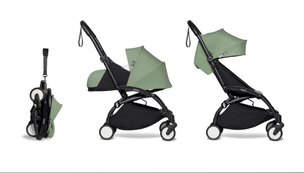 Cărucior 2 in 1 pentru copii BABYZEN YOYO², cadru negru,