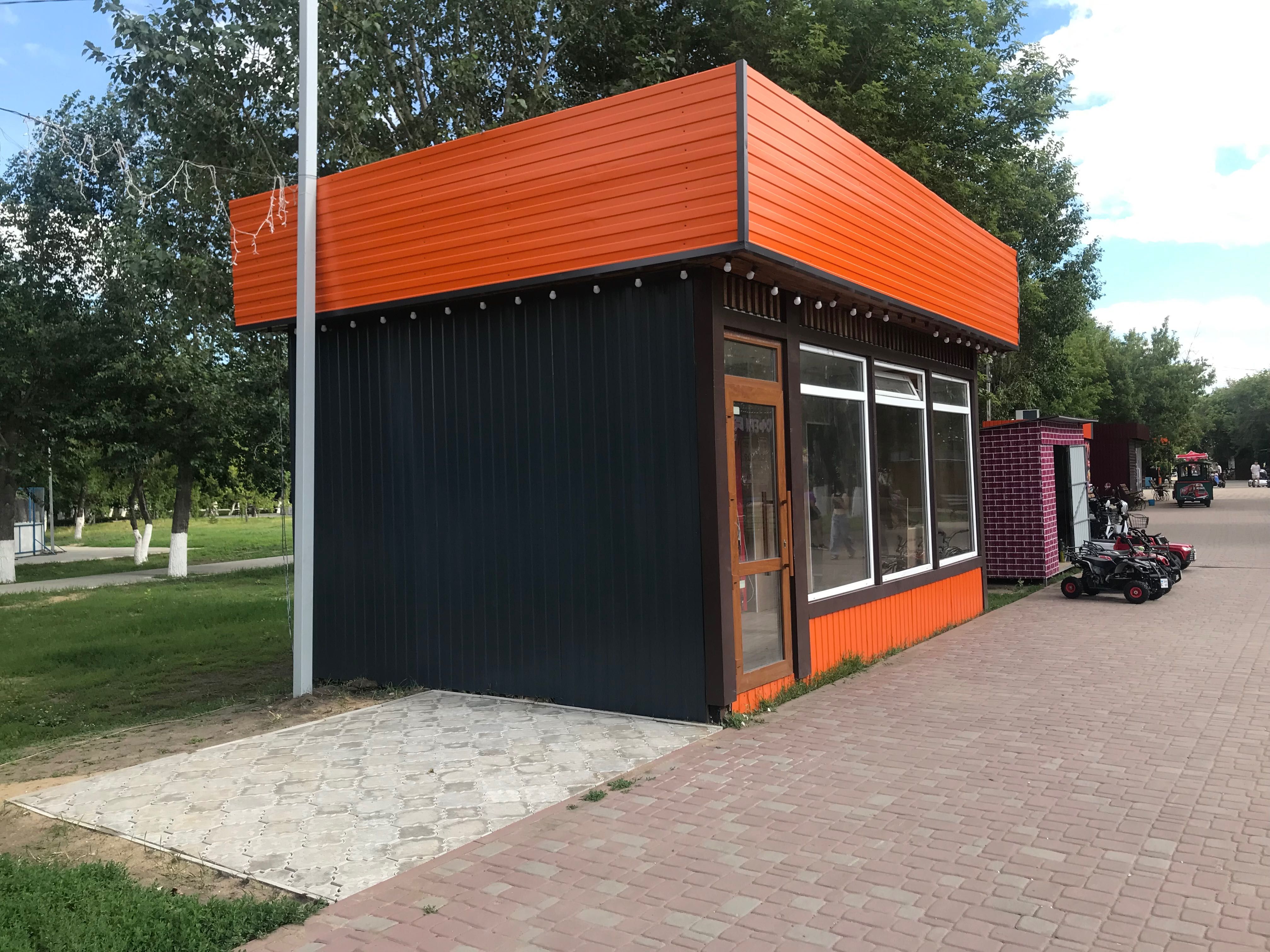 Павильон под фаст фуд