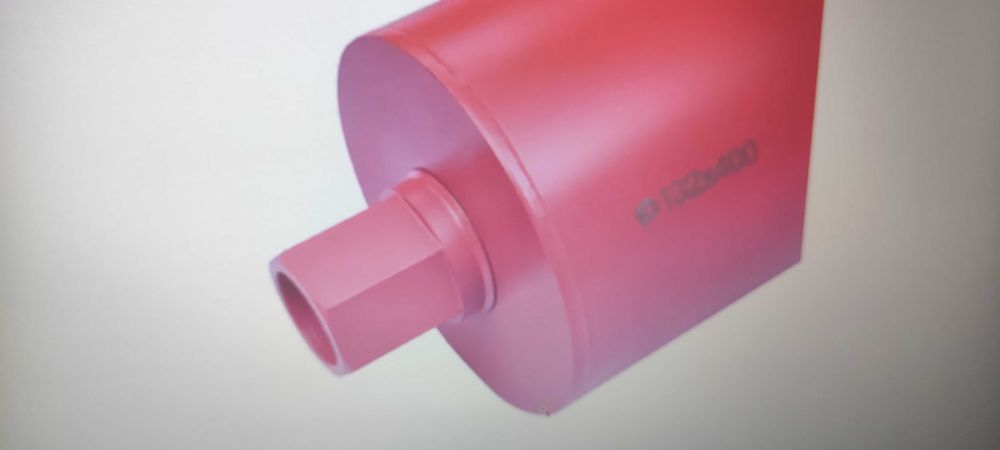 Боркорона за машина със сухо и мокро диамантено пробиване 132 x 400 мм