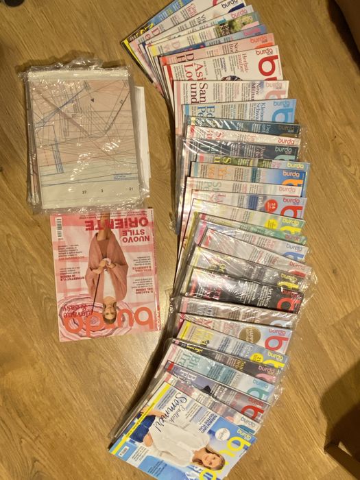 Vand reviste Burda anii 2013-2015