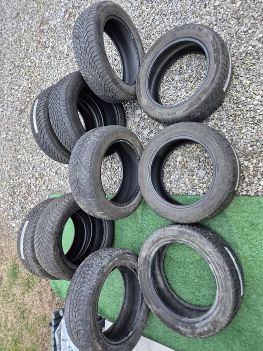 Vând cauciucuri 205/55/16 M+S seturi de câte 2 buc imp Germania