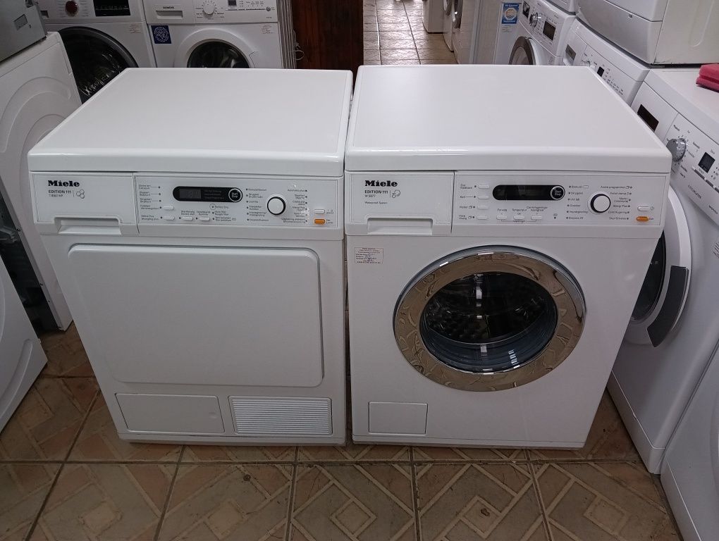 Комплект пералня и сушилня с термопомпа Миеле Miele EDITION111 A+++8кг
