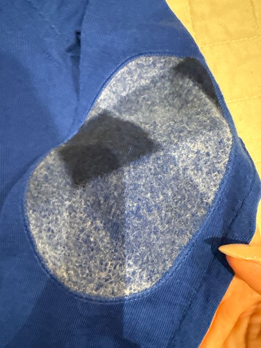 Тъмно син дамски вълнен пуловер BURBERRY