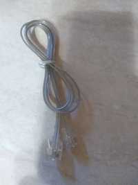 Cablu mufat,linie - Rj11,pt.telefon fix;Nou