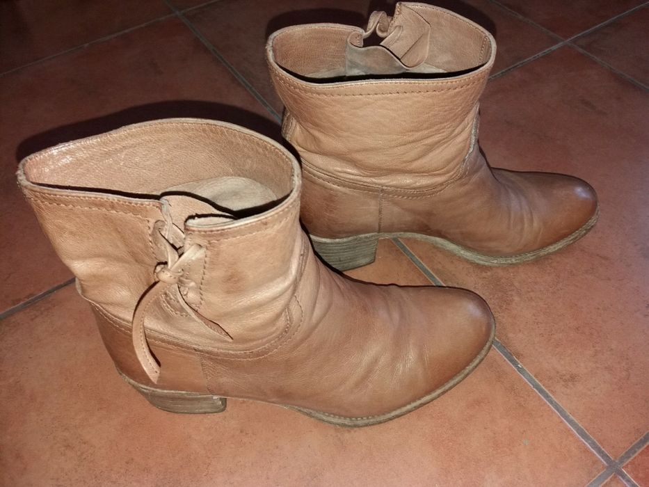 Botine piele Italia