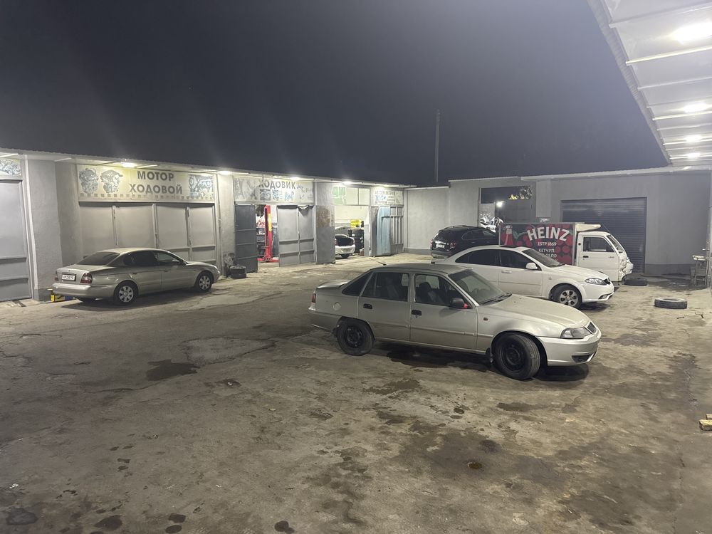 Avto Servis ga mator hadavoy uchun, kuzafshiklar uchun, qulay joy bor,