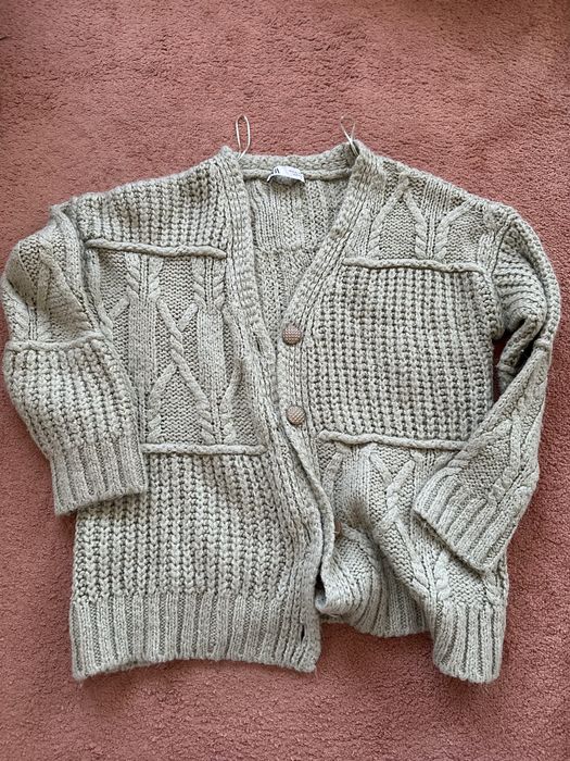 Cardigan Zara S fisic