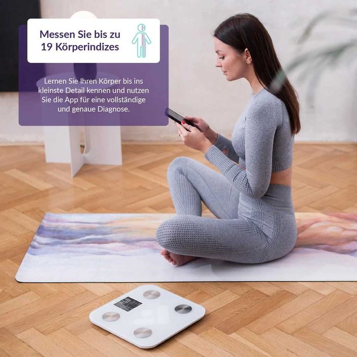 Cantar Smart TrueLife FitScale W6 BT cu Analiza Corporala