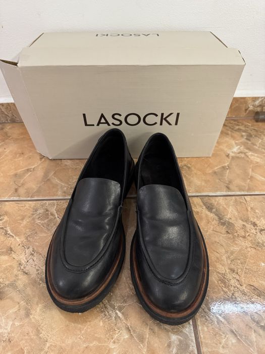 Лоуфъри/ мокисини Lasocki естествена кожа, 40