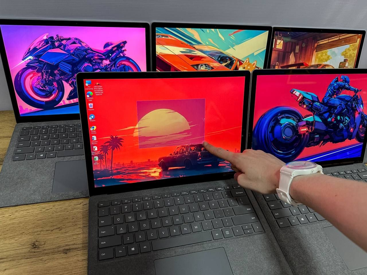 MICROSOFT SURFACE Laptop 3 sensorli kuchli biznes klass notebook YANGI