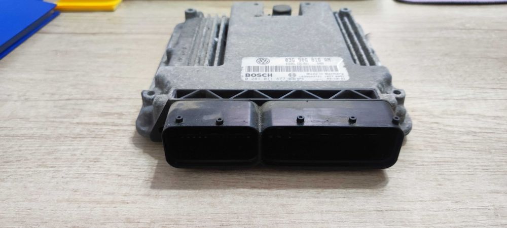 ECU volkswagen vw golf 5 cod motor BKD cod 03G906016AN softat