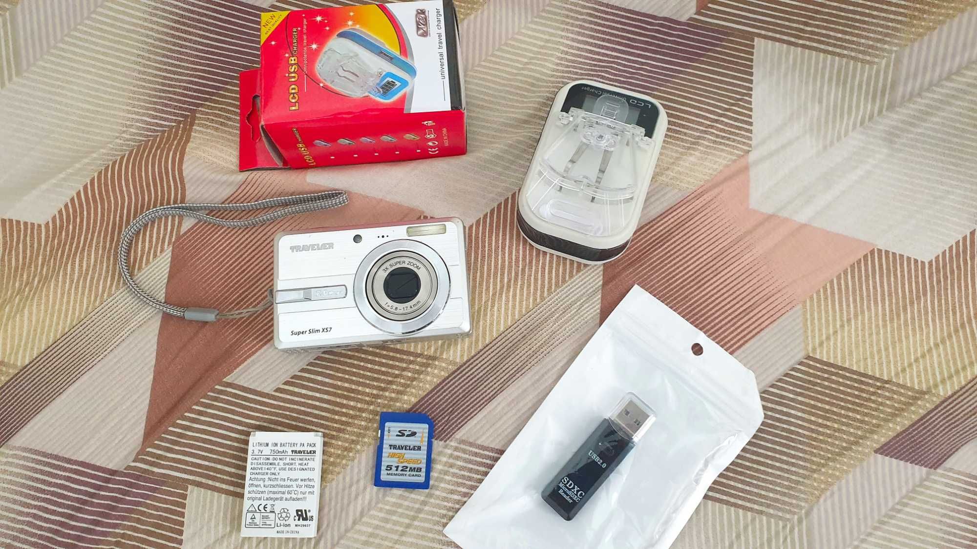 цифров фотоапарат Traveler Super Slim XS7