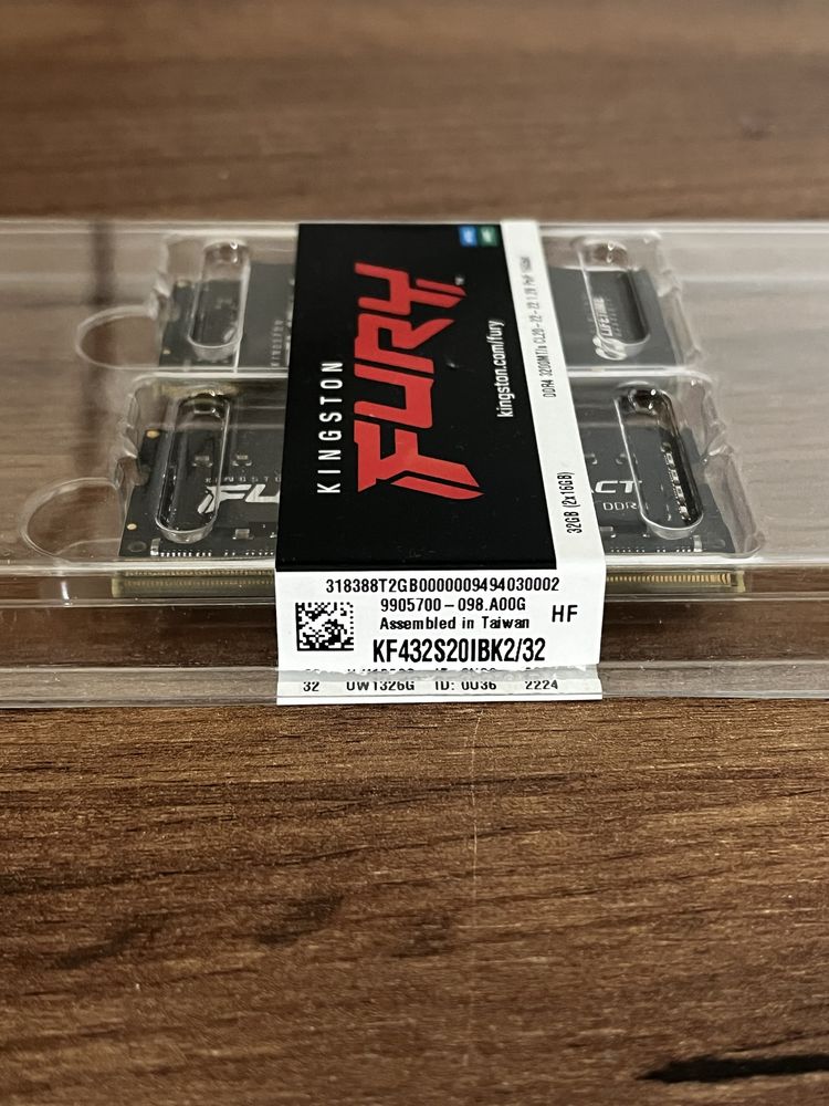 Memorie Kingston Fury 32Gb RAM (2x16) Laptop