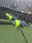 Set 4 Lansete Crap Pro FLx 9  3.90m 3.75 LBS 2 tronsoane Lbs + 4 Mulin