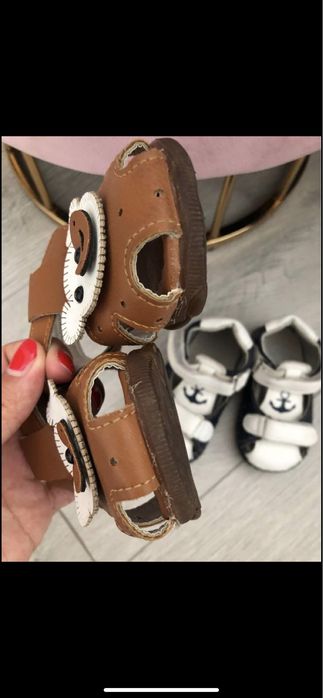 Sandale interior masurat 11 cm 11,5 cm marime 17 18