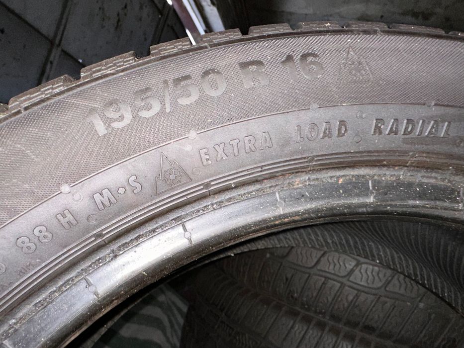 4 ANVELOPE IARNA 195/50/16 stare foarte buna