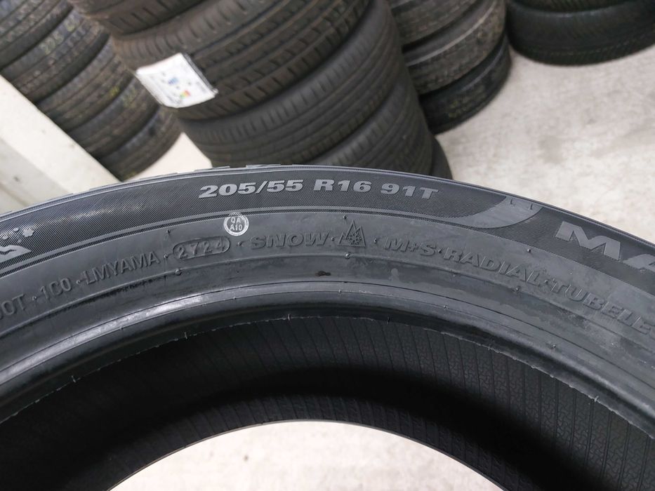 НОВИ зимни гуми MARSHAL 205/55/16 91T DOT 2724