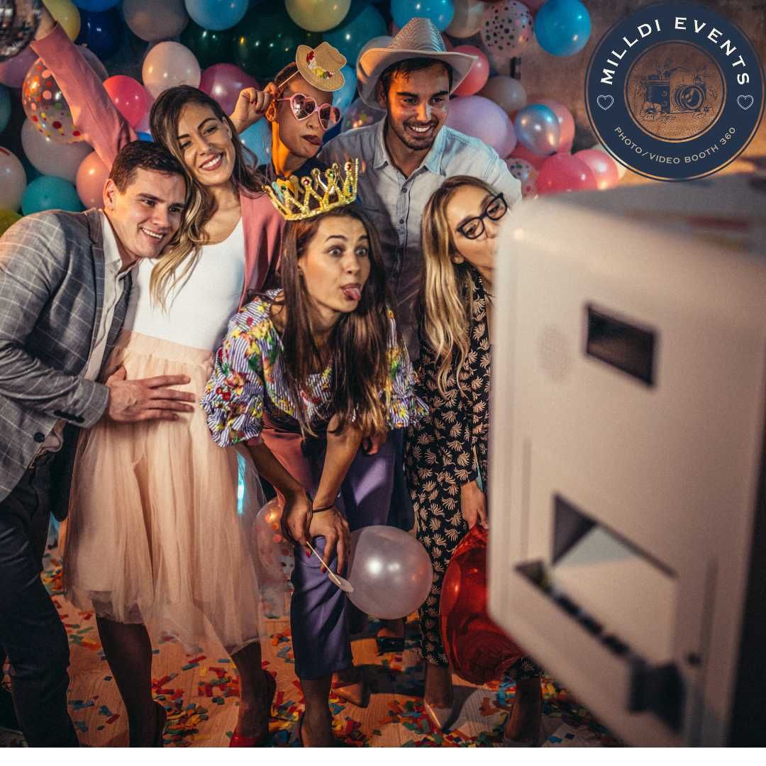 Decor din baloane/Cabina Foto/video 360 Evenimente Corporative