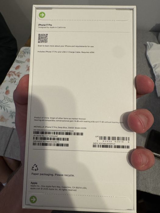 Iphone 17 Pro / 256GB
