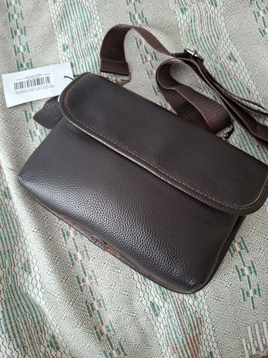 Сумка мужская из натуральной кожи.