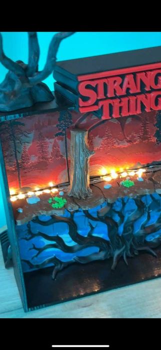 Полка для игрушек "Очень странные дела" (Stranger things)