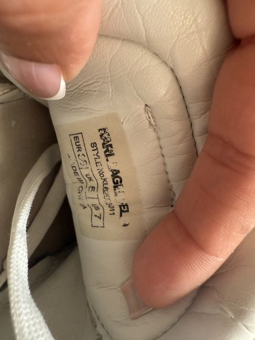Adidasi Karl Lagerfeld, purtati, ORIGINALI