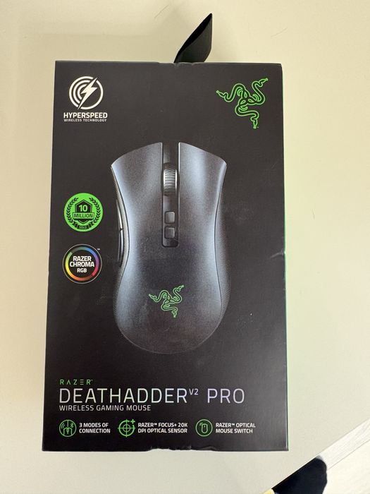 Mouse Razer Deathadder V2 Pro + statie incarcare