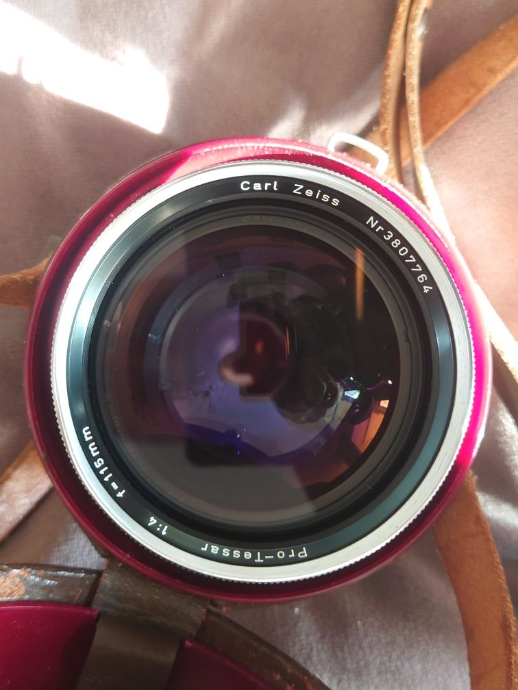 Zeiss Ikon Contaflex  cu obiective Zeiss 50mm  si 115mm