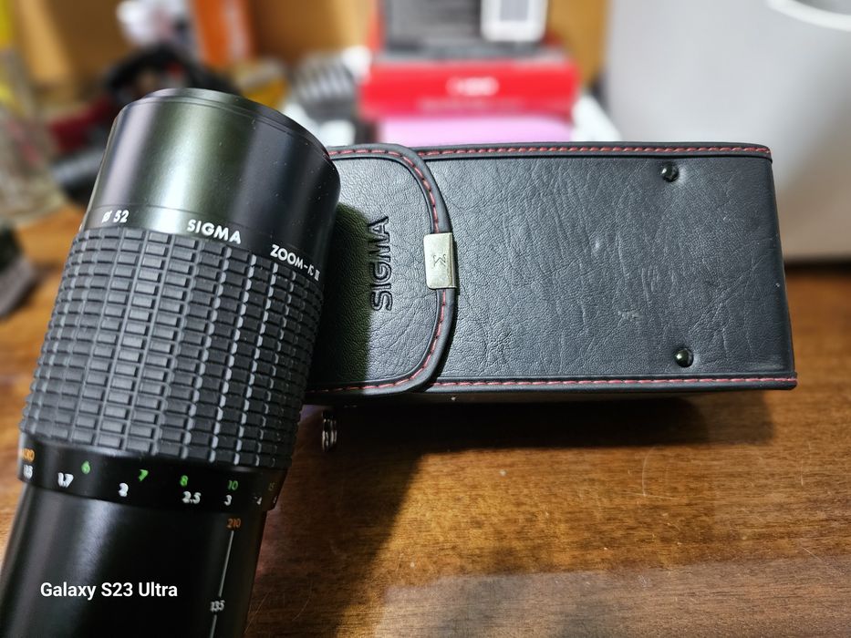 Продавам: Класически Телеобектив Sigma Zoom-K III 75-210mm f/3.5-4