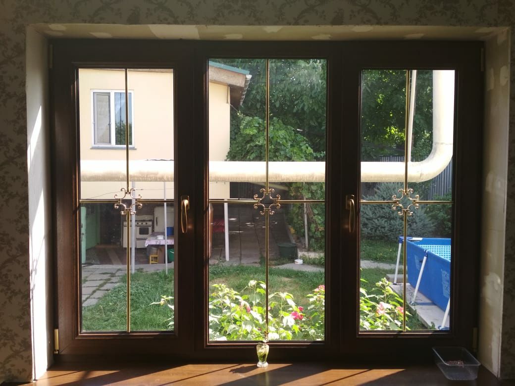 Окна Перегородки Витражи Пластиковые Алюминиевые в Алматы