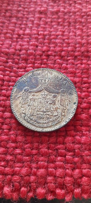 Moneda 10 bani 1867