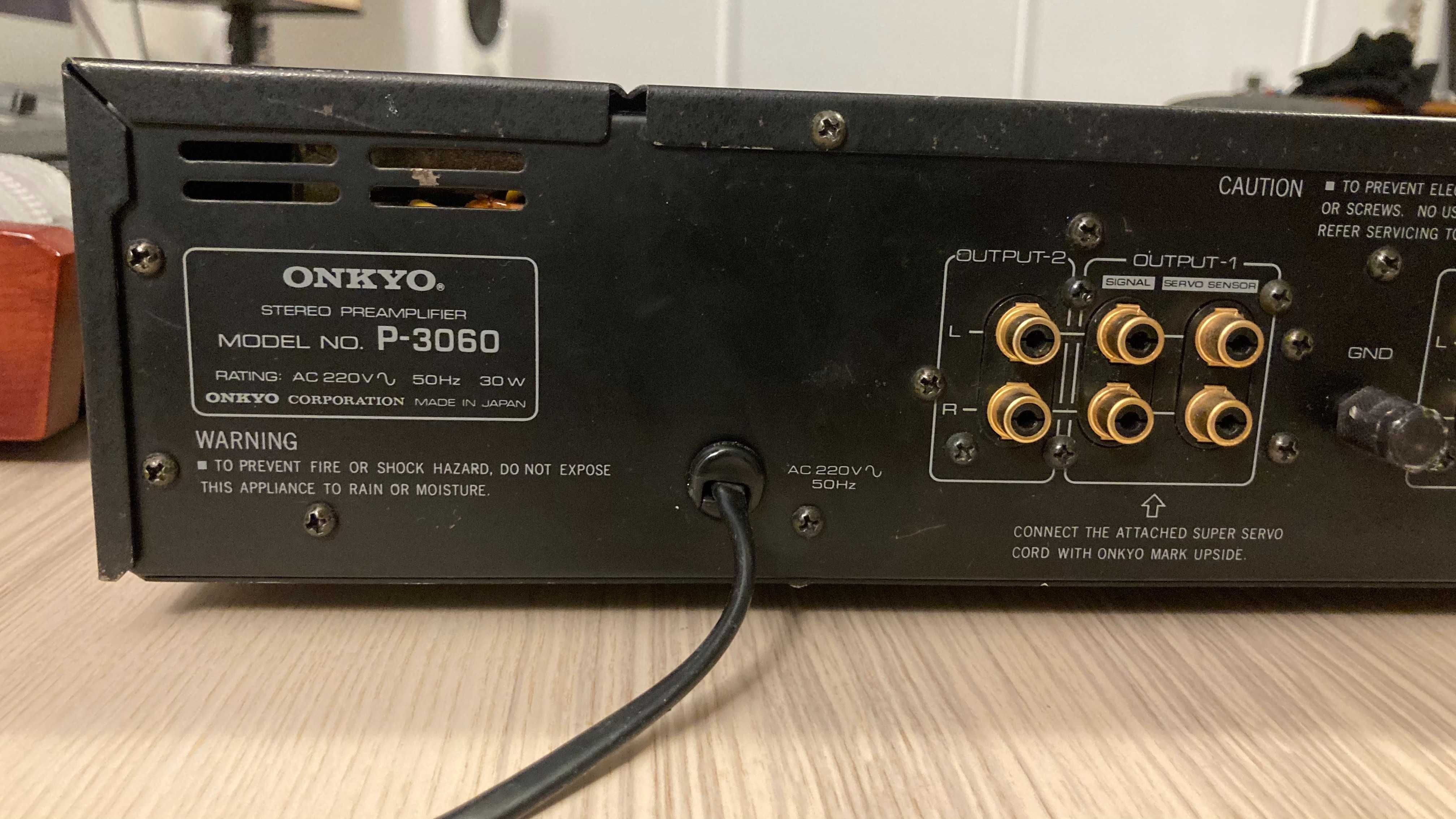 Onkyo P 3060 Pre Amplificator Super Servo