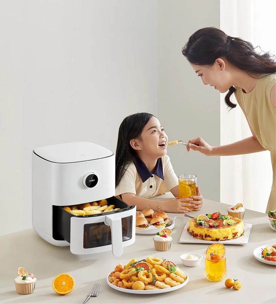 Умная фритюрница аэрогриль Xiaomi Mijia Smart Air Fryer 4L Pro