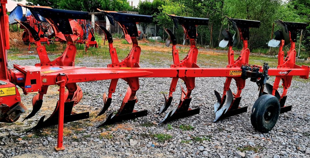 Plug reversibil cu 5 trupite KUHN Master 100 4+1 brazde