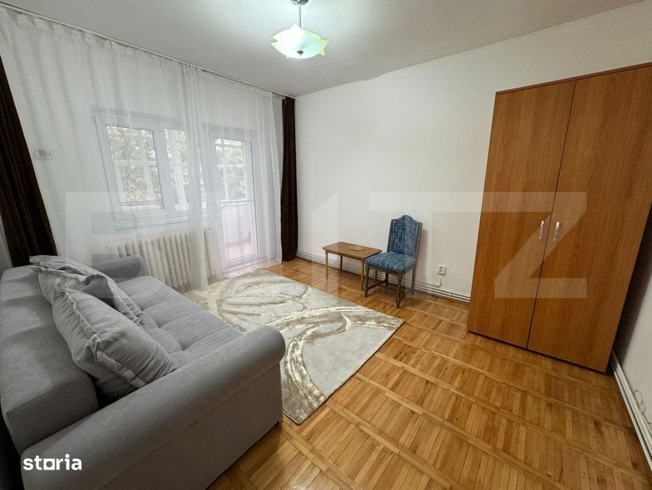 Garsoniera de inchiriat, 25 mp, Bradet