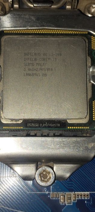 Материнская плата gigabyte ha p55 us3l pratssesor Intel core i3 540