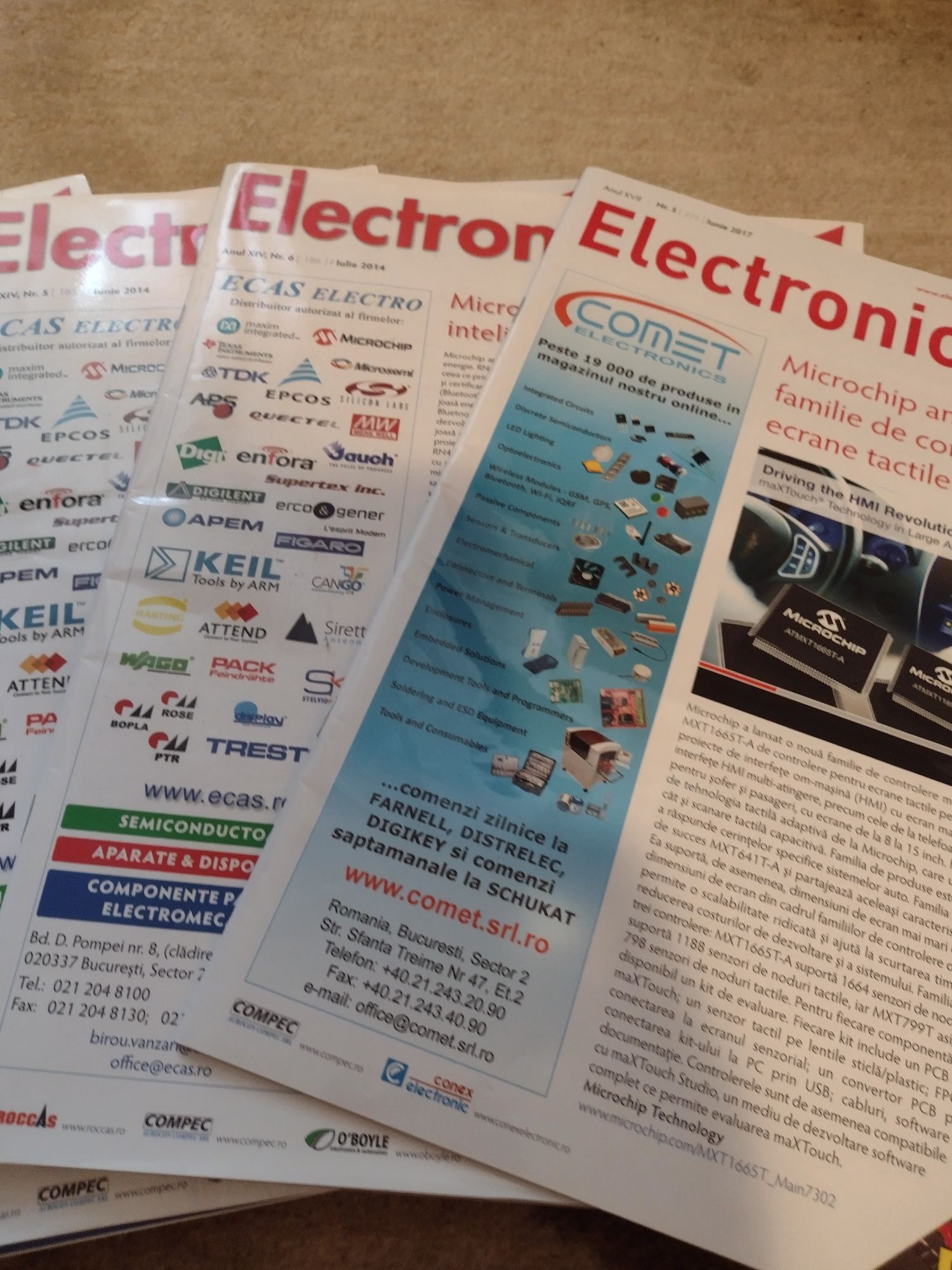 6 reviste Electronica 2012 și 2014 - 6 bucati