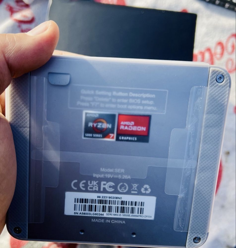 Beelink SER5 Mini PC AMD Ryzen 7 16gb SSD 500gb